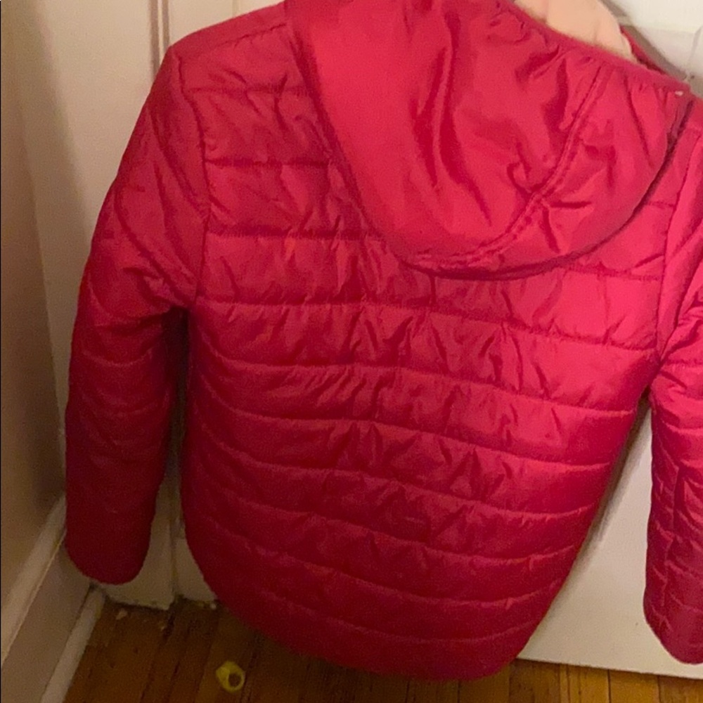 Pink puffer jacket - Picture 3 of 4